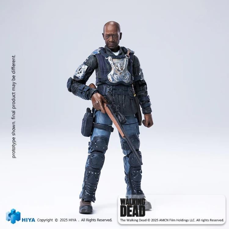 The Walking Dead Exquisite Mini Series Morgan 1/18 Scale Action Figure Gallery Image 9
