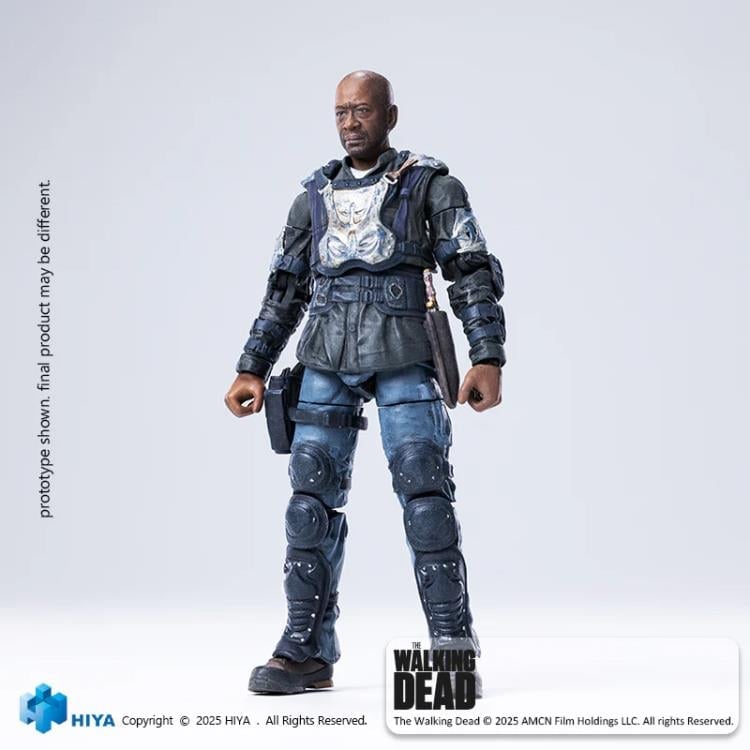 The Walking Dead Exquisite Mini Series Morgan 1/18 Scale Action Figure Gallery Image 10