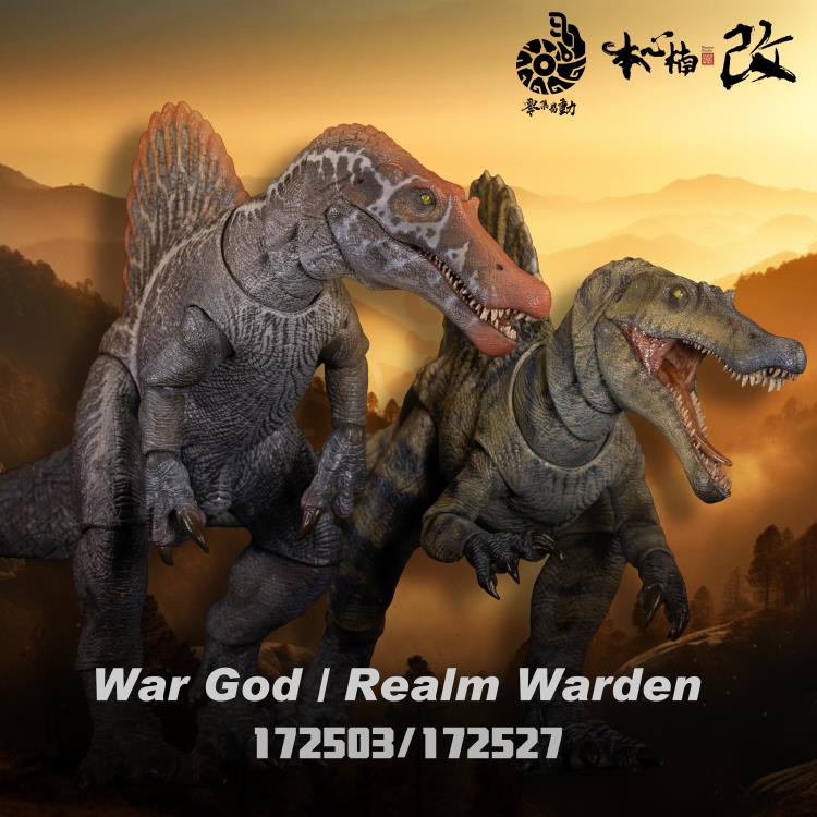 Smart Series Spinosaurus Supplanter 3.0 War God (Original Color) Action Figure Gallery Image 5