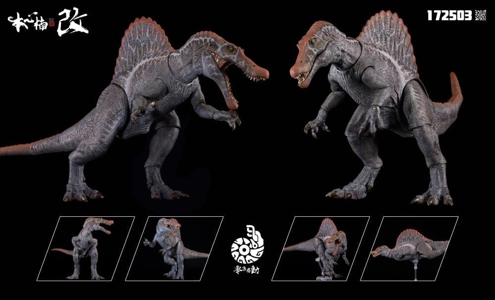 Smart Series Spinosaurus Supplanter 3.0 War God (Original Color) Action Figure Gallery Image 4
