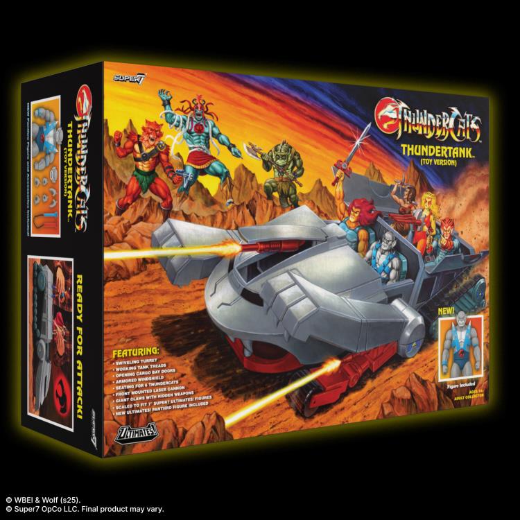 ThunderCats ULTIMATES! Thundertank with Panthro Action Figure Set Gallery Image 22