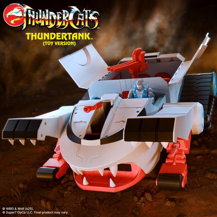 ThunderCats ULTIMATES! Thundertank with Panthro Action Figure Set Gallery Image 4