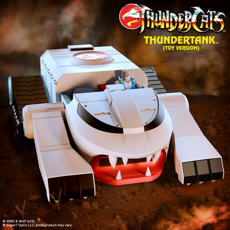 ThunderCats ULTIMATES! Thundertank with Panthro Action Figure Set Gallery Image 3