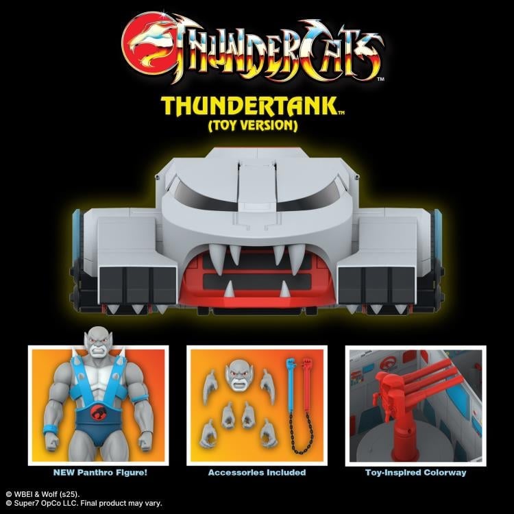 ThunderCats ULTIMATES! Thundertank with Panthro Action Figure Set Gallery Image 20