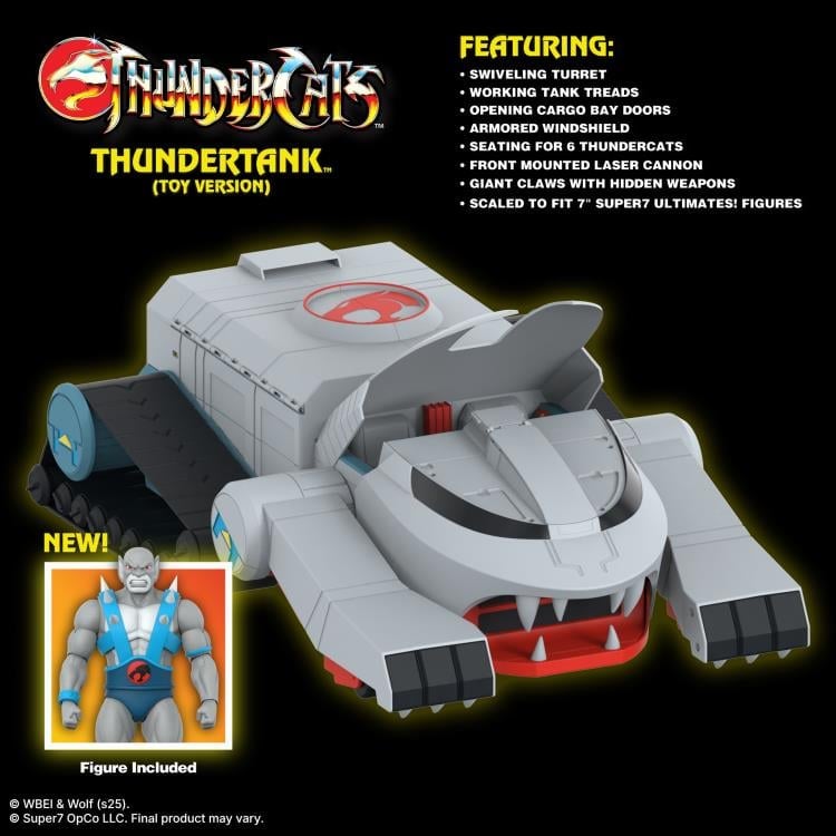 ThunderCats ULTIMATES! Thundertank with Panthro Action Figure Set Gallery Image 19