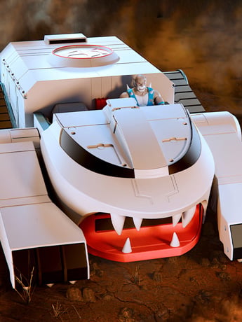 ThunderCats ULTIMATES! Thundertank with Panthro Action Figure Set Gallery Image 2