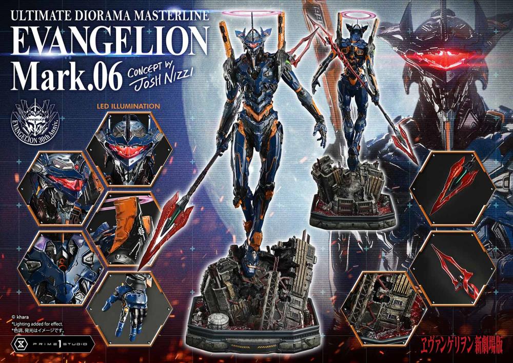 Rebuild of Evangelion Ultimate Diorama Masterline Evangelion Mark.06 (Concept by Josh Nizzi) Statue Gallery Image 39