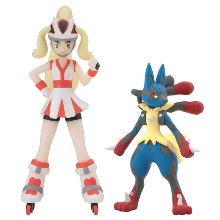 Pokemon Scale World Kalos Region Korrina & Mega Lucario Two-Pack Gallery Image 3