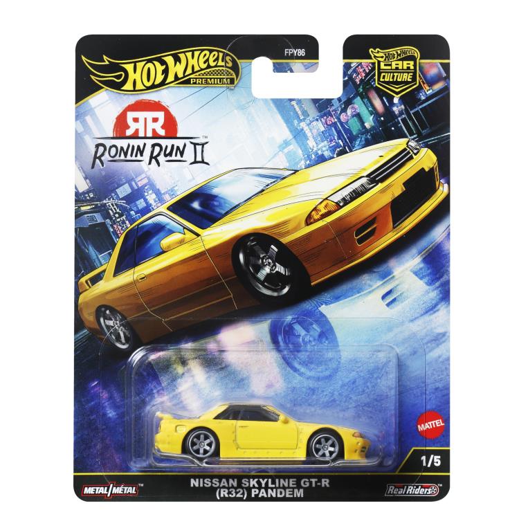 Hot Wheels Premium Car Culture Ronin Run II Nissan Skyline GT-R