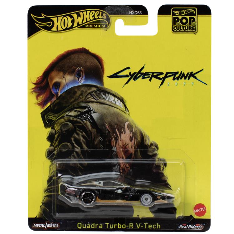 ホットウィール サイバーパンク2077 クアドラ ターボR Vテック 10台 Cyberpunk 2077 Hot Wheels Premium Pop Culture Quadra Turbo-R V-Tech