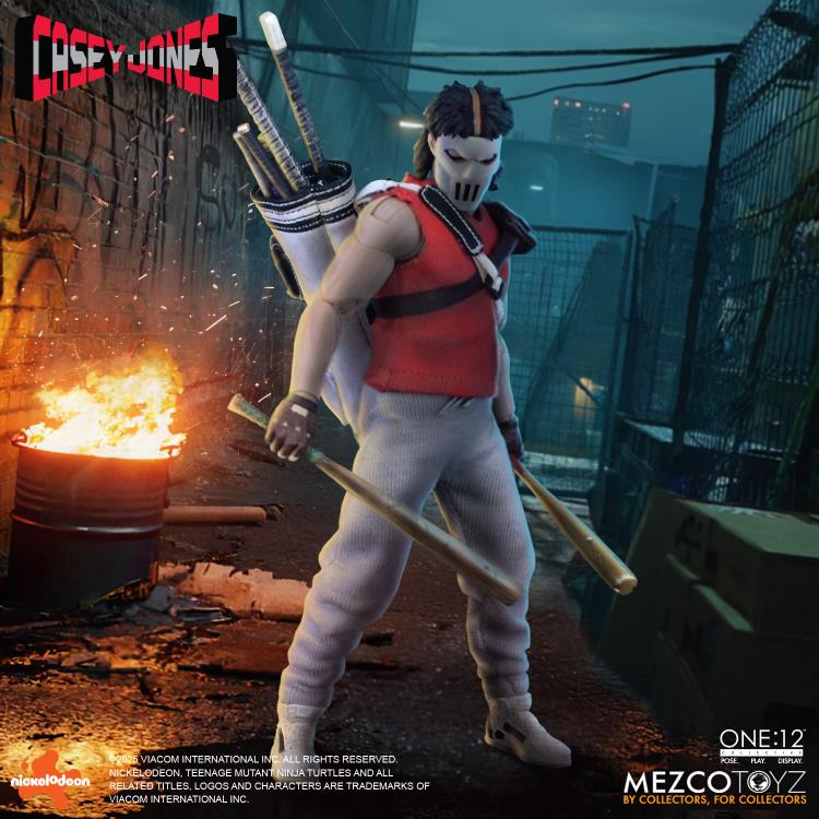 Teenage Mutant Ninja Turtles One:12 Collective Casey Jones Action Figure Gallery Image 3