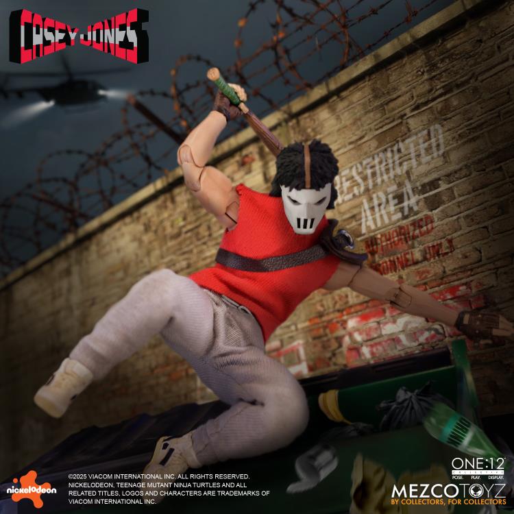 Mezco Toyz 1/12 TMNT ケイシー ジョーンズ 未開封新品 Teenage Mutant Ninja Turtles One:12 Collective Casey Jones Action