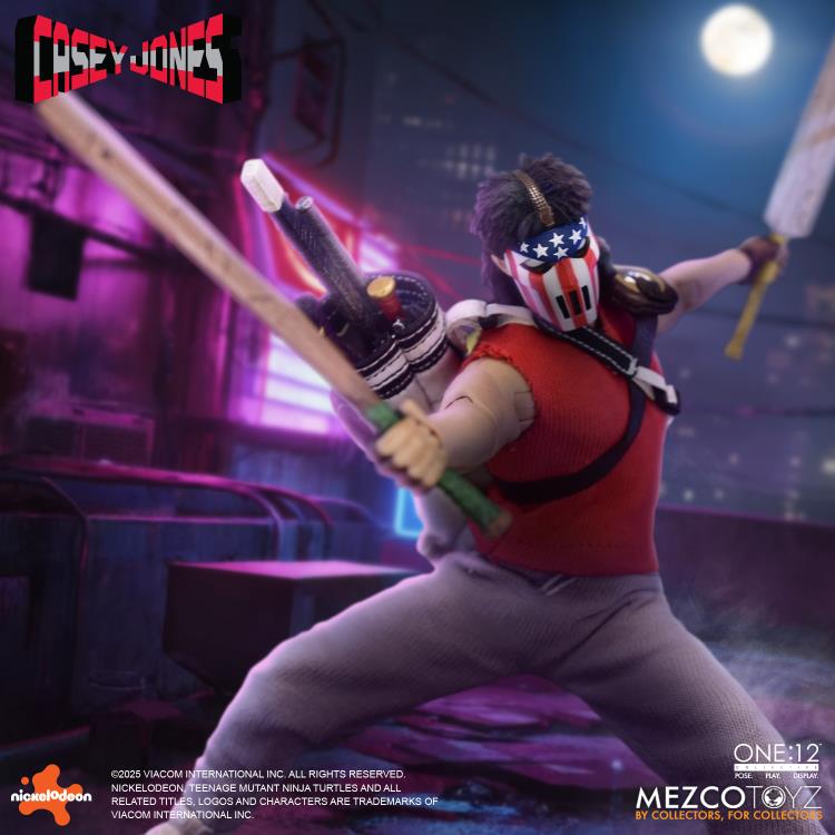 Mezco Toyz 1/12 TMNT ケイシー ジョーンズ 未開封新品 Teenage Mutant Ninja Turtles One:12 Collective Casey Jones Action