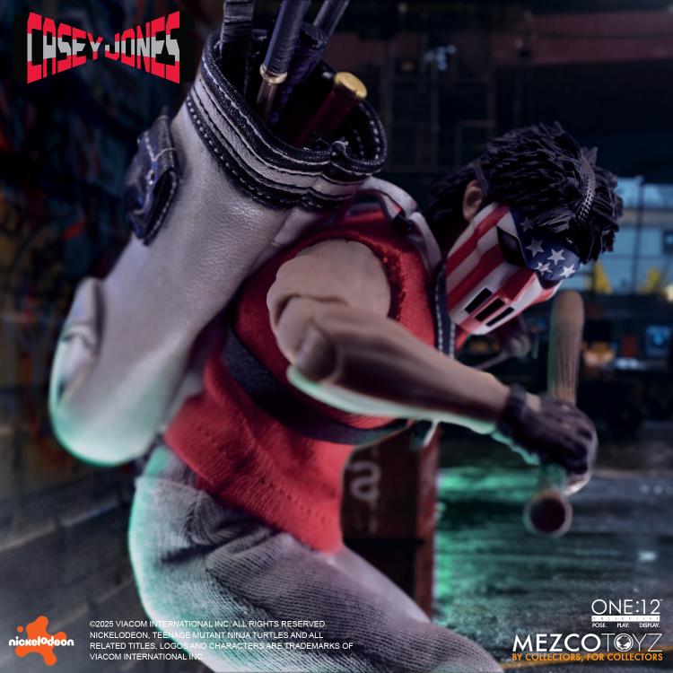 Teenage Mutant Ninja Turtles One:12 Collective Casey Jones Action Figure Gallery Image 7