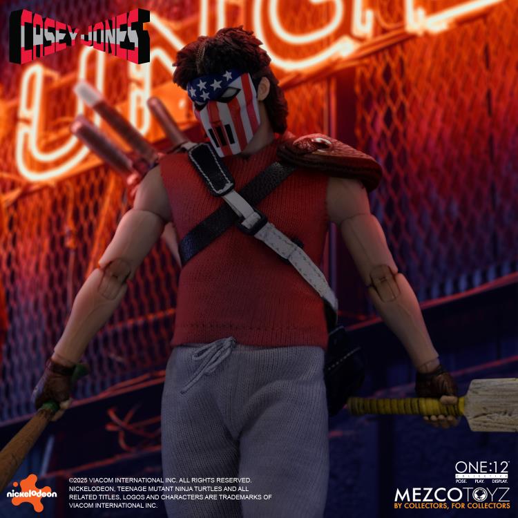Mezco Toyz 1/12 TMNT ケイシー ジョーンズ 未開封新品 Teenage Mutant Ninja Turtles One:12 Collective Casey Jones Action