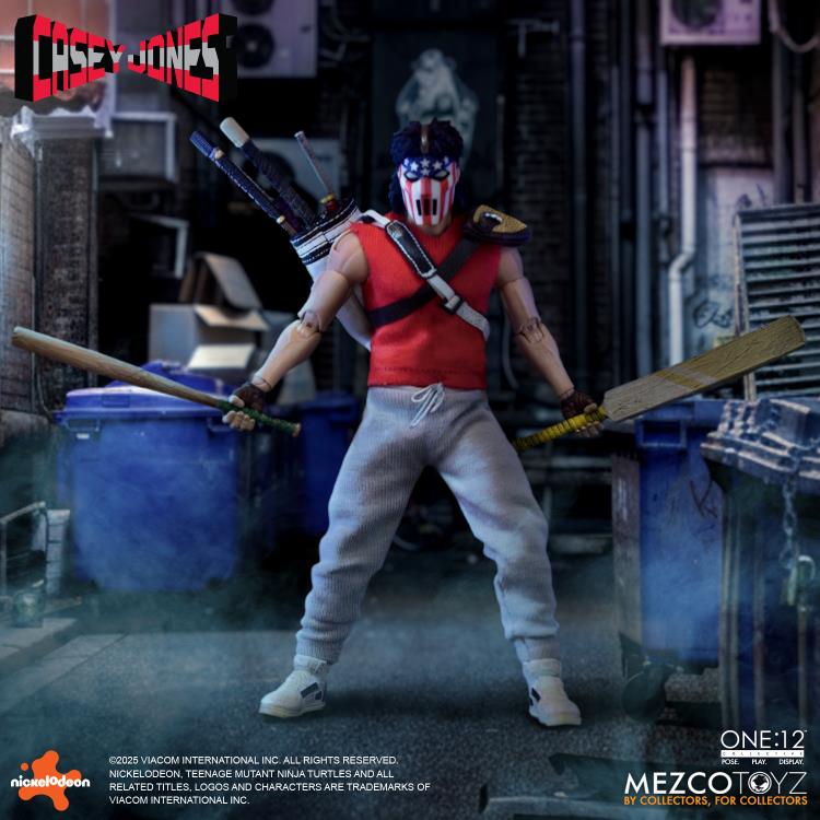 Teenage Mutant Ninja Turtles One:12 Collective Casey Jones Action Figure Gallery Image 5