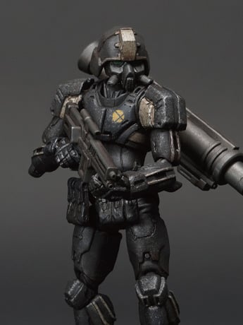Acid Rain FAV-C06 Abaddon Trooper 1/18 Scale Action Figure Gallery Image 2
