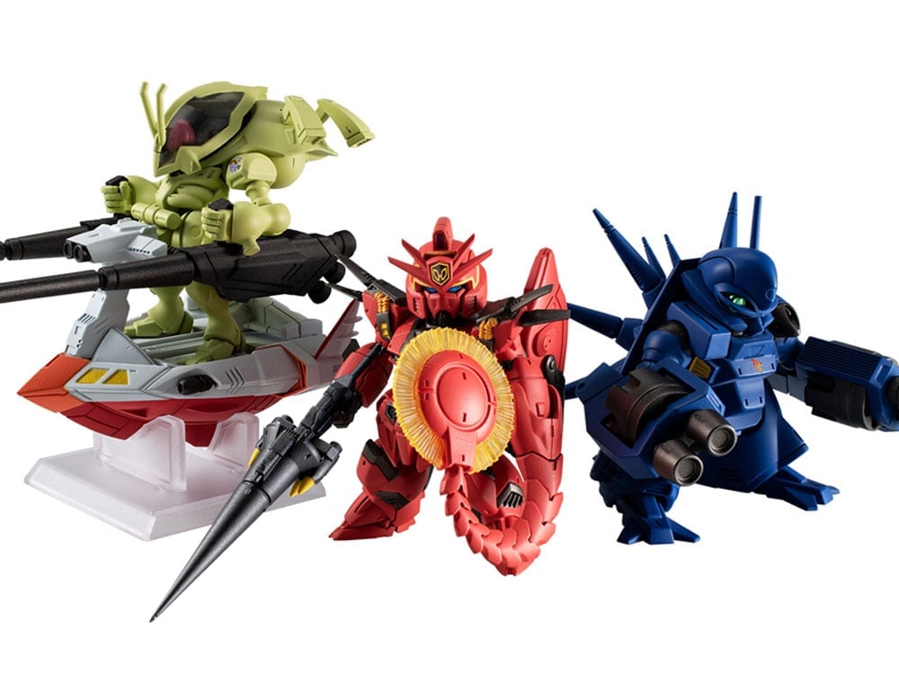 Mobile Suit Crossbone Gundam: Steel 7 FW Gundam Converge Core A Team Set Gallery Image 1