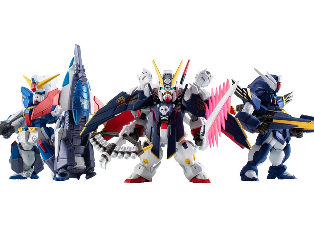 Mobile Suit Crossbone Gundam: Steel 7 FW Gundam Converge Core B Team Set Gallery Image 1