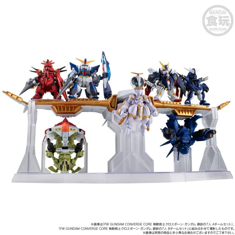 Mobile Suit Crossbone Gundam: Steel 7 FW Gundam Converge Core Angel Diona & Icarus Set Gallery Image 9