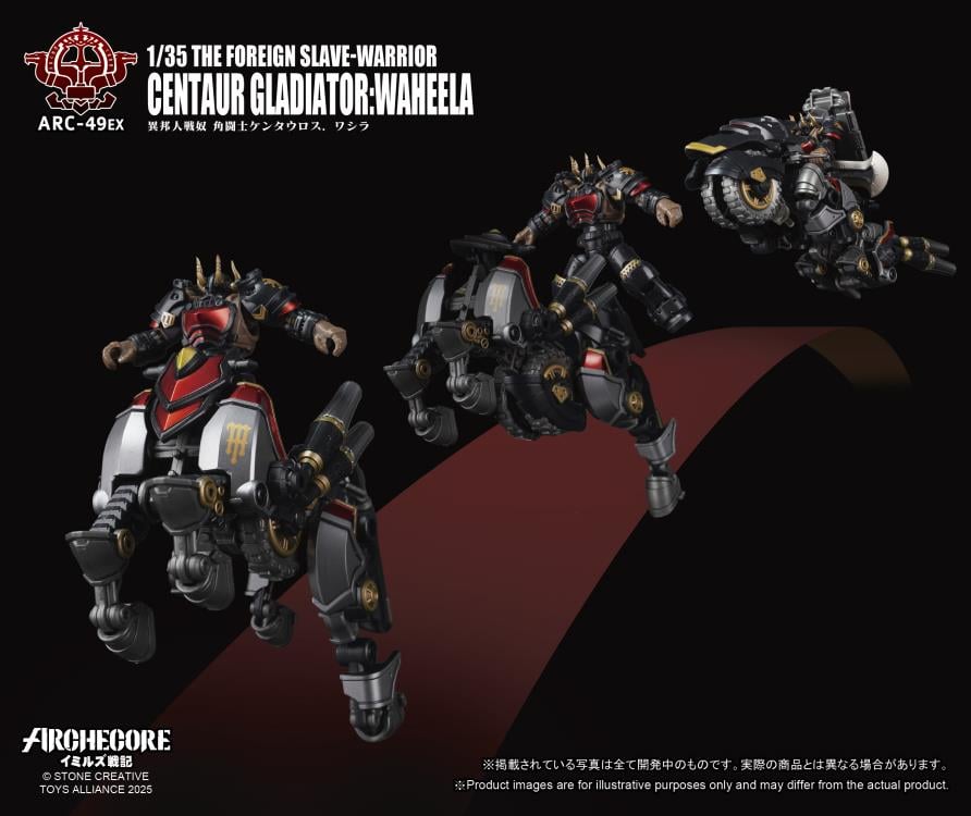 ARCHECORE ARC-49EX The Foreign Slave-Warrior Centaur Gladiator Waheela Gallery Image 7