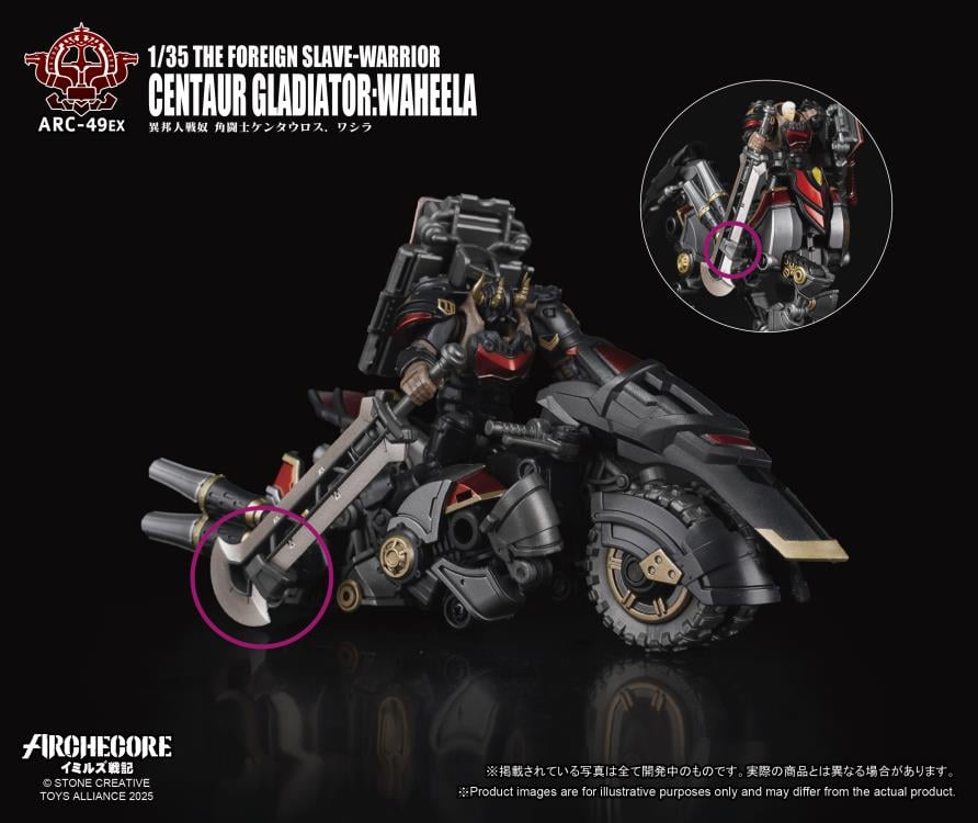 ARCHECORE ARC-49EX The Foreign Slave-Warrior Centaur Gladiator Waheela Gallery Image 4