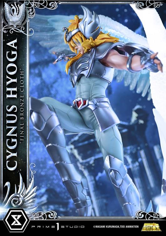 Saint Seiya Premium Masterline Cygnus Hyoga "Final Bronze Cloth" (Bonus Ver.) 1/4 Scale Limited Edition Statue Gallery Image 33