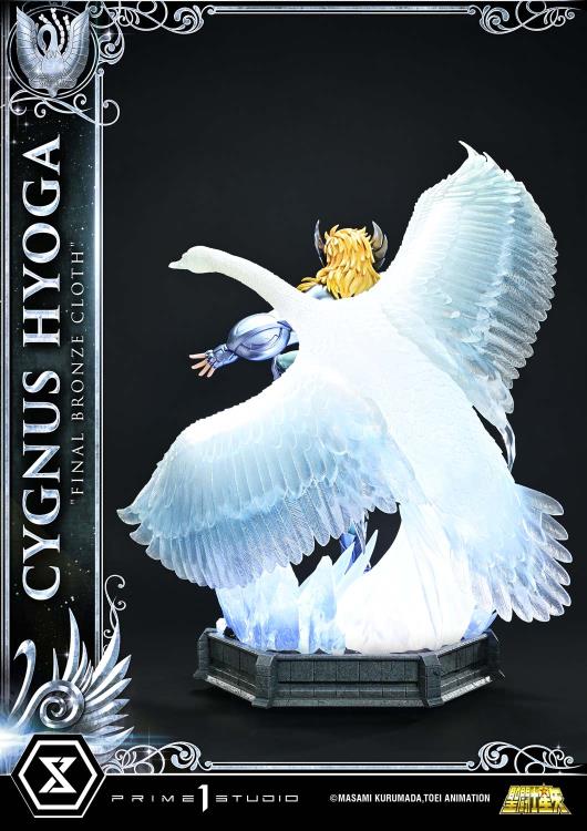 Saint Seiya Premium Masterline Cygnus Hyoga "Final Bronze Cloth" (Bonus Ver.) 1/4 Scale Limited Edition Statue Gallery Image 7