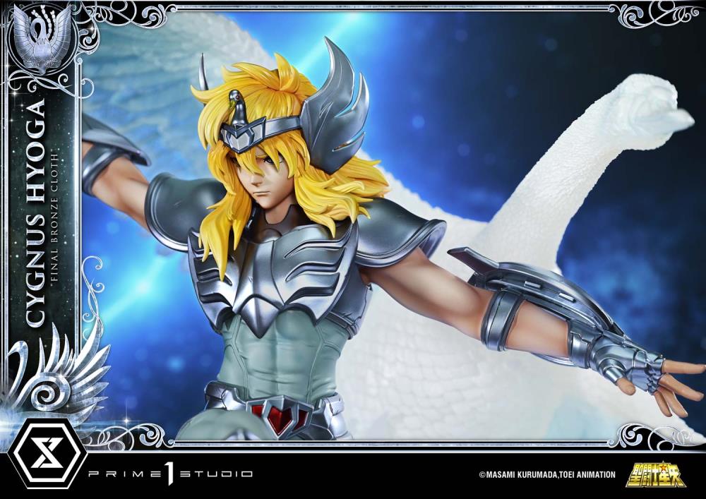 Saint Seiya Premium Masterline Cygnus Hyoga "Final Bronze Cloth" (Bonus Ver.) 1/4 Scale Limited Edition Statue Gallery Image 48