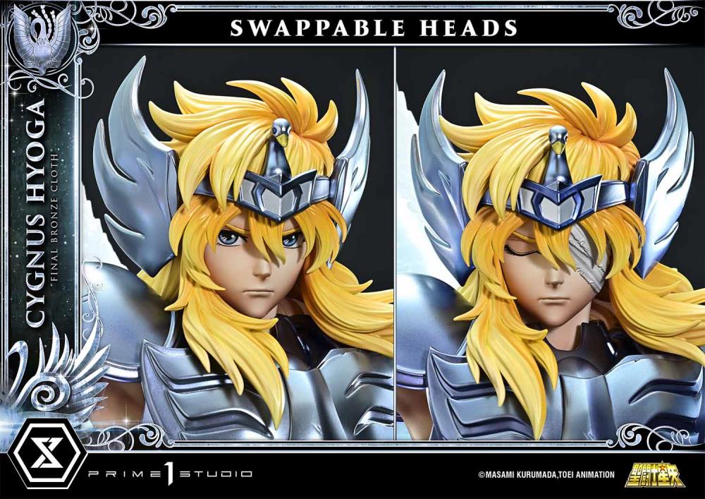 Saint Seiya Premium Masterline Cygnus Hyoga "Final Bronze Cloth" (Bonus Ver.) 1/4 Scale Limited Edition Statue Gallery Image 30