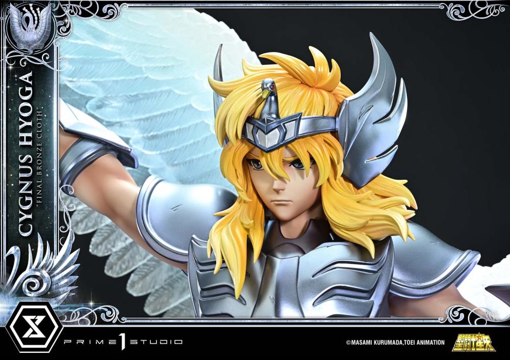 Saint Seiya Premium Masterline Cygnus Hyoga "Final Bronze Cloth" (Bonus Ver.) 1/4 Scale Limited Edition Statue Gallery Image 12