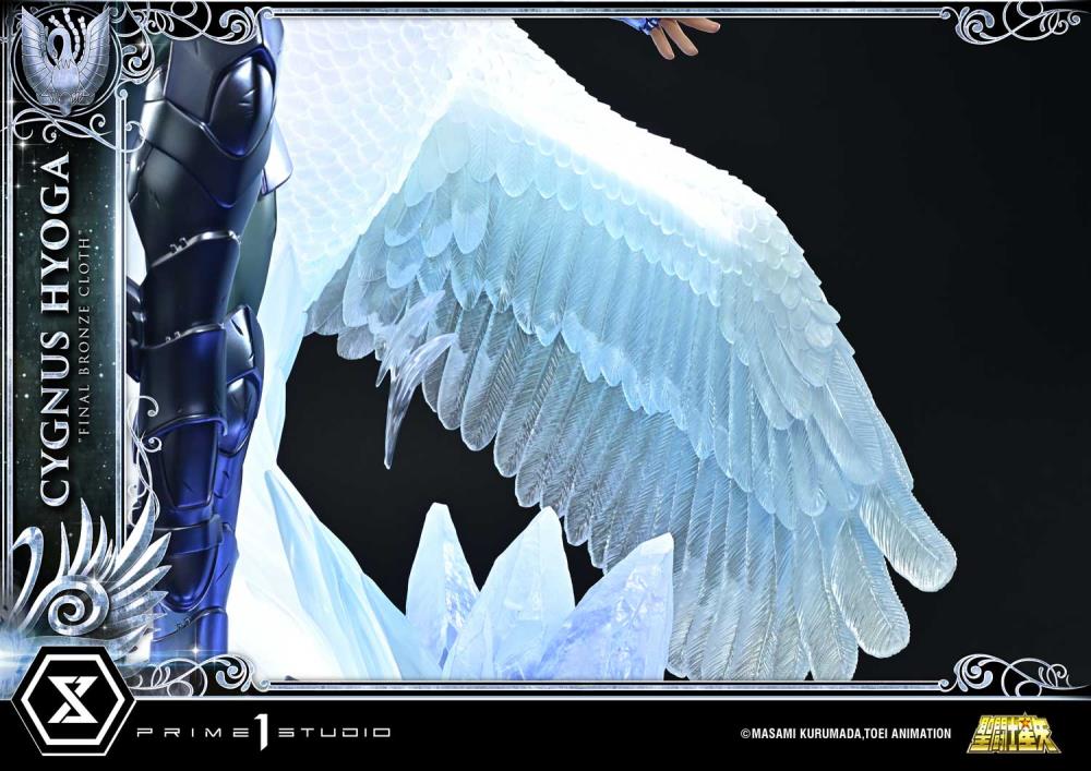 Saint Seiya Premium Masterline Cygnus Hyoga "Final Bronze Cloth" (Bonus Ver.) 1/4 Scale Limited Edition Statue Gallery Image 28