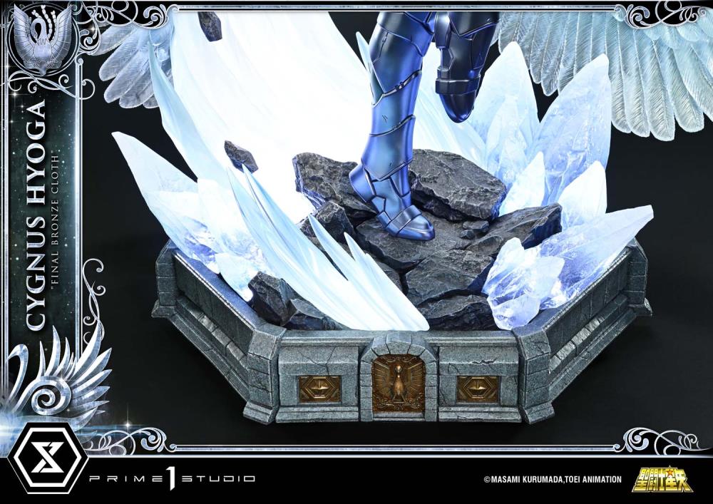 Saint Seiya Premium Masterline Cygnus Hyoga "Final Bronze Cloth" (Bonus Ver.) 1/4 Scale Limited Edition Statue Gallery Image 19