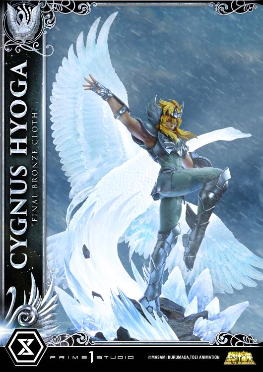 Saint Seiya Premium Masterline Cygnus Hyoga "Final Bronze Cloth" (Bonus Ver.) 1/4 Scale Limited Edition Statue Gallery Image 39