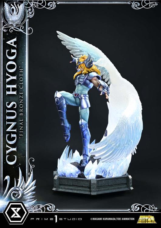 Saint Seiya Premium Masterline Cygnus Hyoga "Final Bronze Cloth" (Bonus Ver.) 1/4 Scale Limited Edition Statue Gallery Image 9