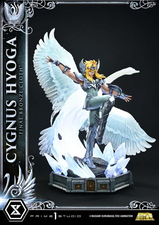 Saint Seiya Premium Masterline Cygnus Hyoga "Final Bronze Cloth" (Bonus Ver.) 1/4 Scale Limited Edition Statue Gallery Image 25
