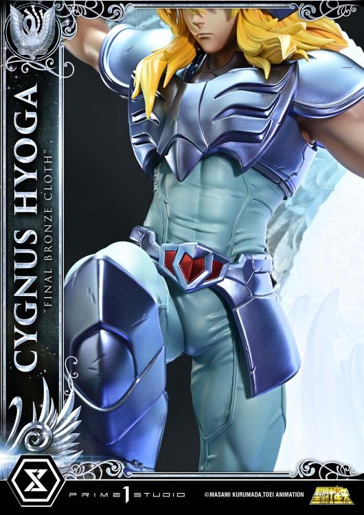 Saint Seiya Premium Masterline Cygnus Hyoga "Final Bronze Cloth" (Bonus Ver.) 1/4 Scale Limited Edition Statue Gallery Image 17