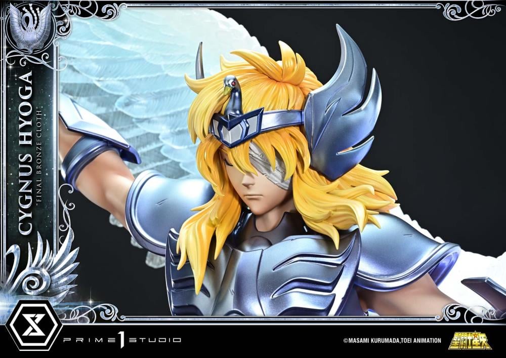 Saint Seiya Premium Masterline Cygnus Hyoga "Final Bronze Cloth" (Bonus Ver.) 1/4 Scale Limited Edition Statue Gallery Image 15