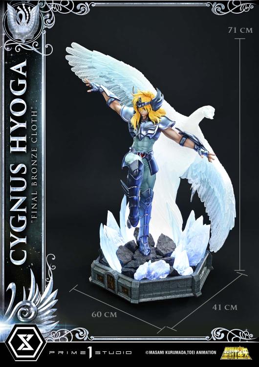 Saint Seiya Premium Masterline Cygnus Hyoga "Final Bronze Cloth" (Bonus Ver.) 1/4 Scale Limited Edition Statue Gallery Image 29