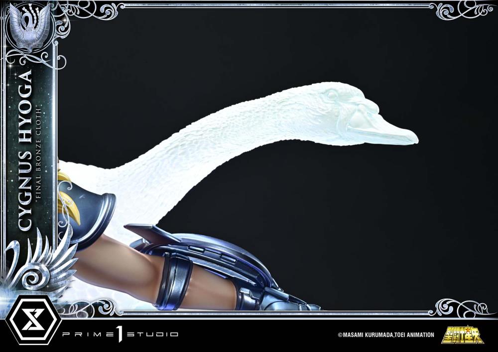 Saint Seiya Premium Masterline Cygnus Hyoga "Final Bronze Cloth" (Bonus Ver.) 1/4 Scale Limited Edition Statue Gallery Image 18