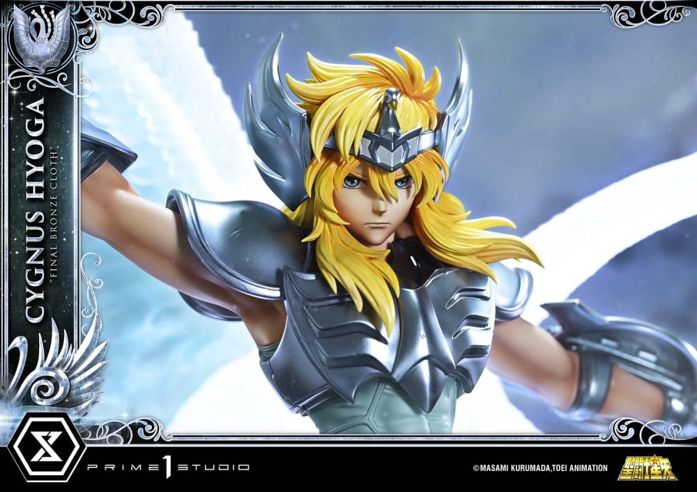Saint Seiya Premium Masterline Cygnus Hyoga "Final Bronze Cloth" (Bonus Ver.) 1/4 Scale Limited Edition Statue Gallery Image 44