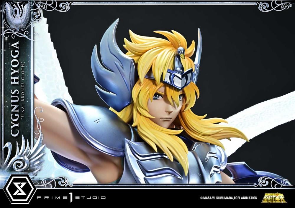 Saint Seiya Premium Masterline Cygnus Hyoga "Final Bronze Cloth" (Bonus Ver.) 1/4 Scale Limited Edition Statue Gallery Image 11