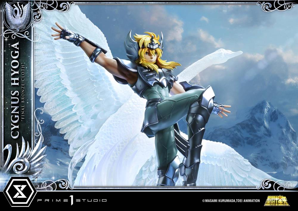 Saint Seiya Premium Masterline Cygnus Hyoga "Final Bronze Cloth" (Bonus Ver.) 1/4 Scale Limited Edition Statue Gallery Image 41