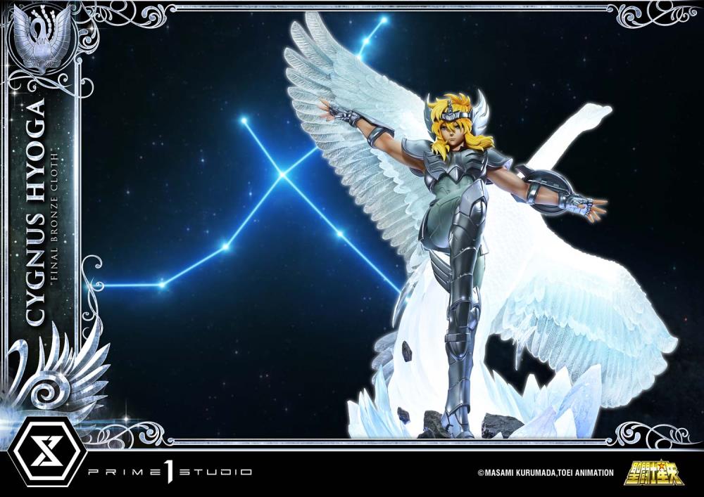 Saint Seiya Premium Masterline Cygnus Hyoga "Final Bronze Cloth" (Bonus Ver.) 1/4 Scale Limited Edition Statue Gallery Image 46
