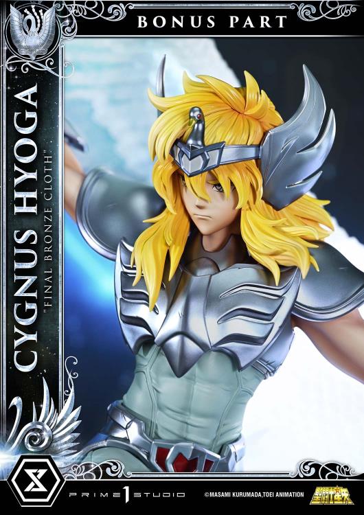 Saint Seiya Premium Masterline Cygnus Hyoga "Final Bronze Cloth" (Bonus Ver.) 1/4 Scale Limited Edition Statue Gallery Image 21