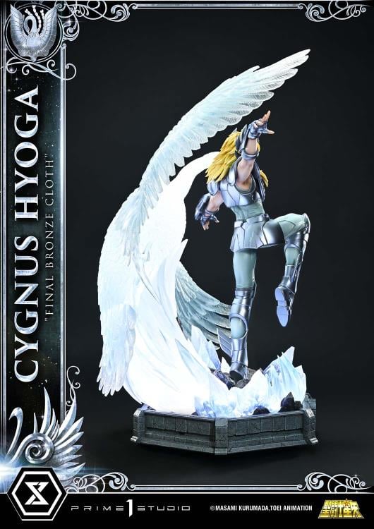 Saint Seiya Premium Masterline Cygnus Hyoga "Final Bronze Cloth" (Bonus Ver.) 1/4 Scale Limited Edition Statue Gallery Image 8
