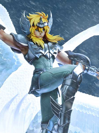 Saint Seiya Premium Masterline Cygnus Hyoga "Final Bronze Cloth" (Bonus Ver.) 1/4 Scale Limited Edition Statue Gallery Image 2
