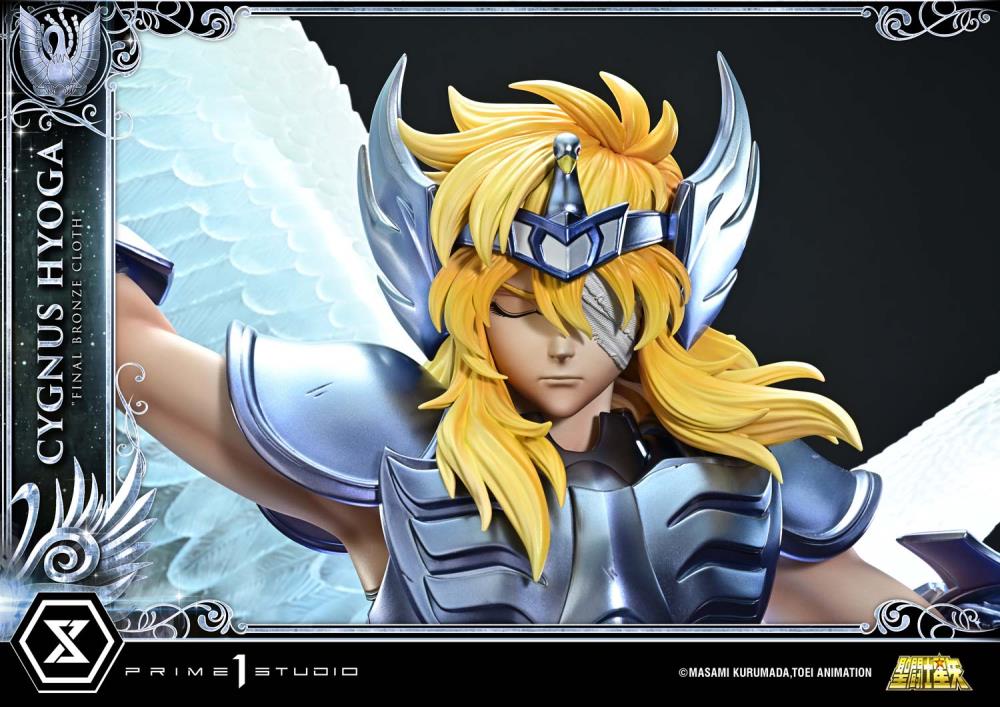 Saint Seiya Premium Masterline Cygnus Hyoga "Final Bronze Cloth" (Bonus Ver.) 1/4 Scale Limited Edition Statue Gallery Image 13