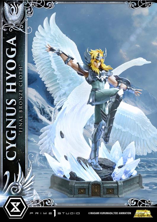 Saint Seiya Premium Masterline Cygnus Hyoga "Final Bronze Cloth" (Bonus Ver.) 1/4 Scale Limited Edition Statue Gallery Image 36