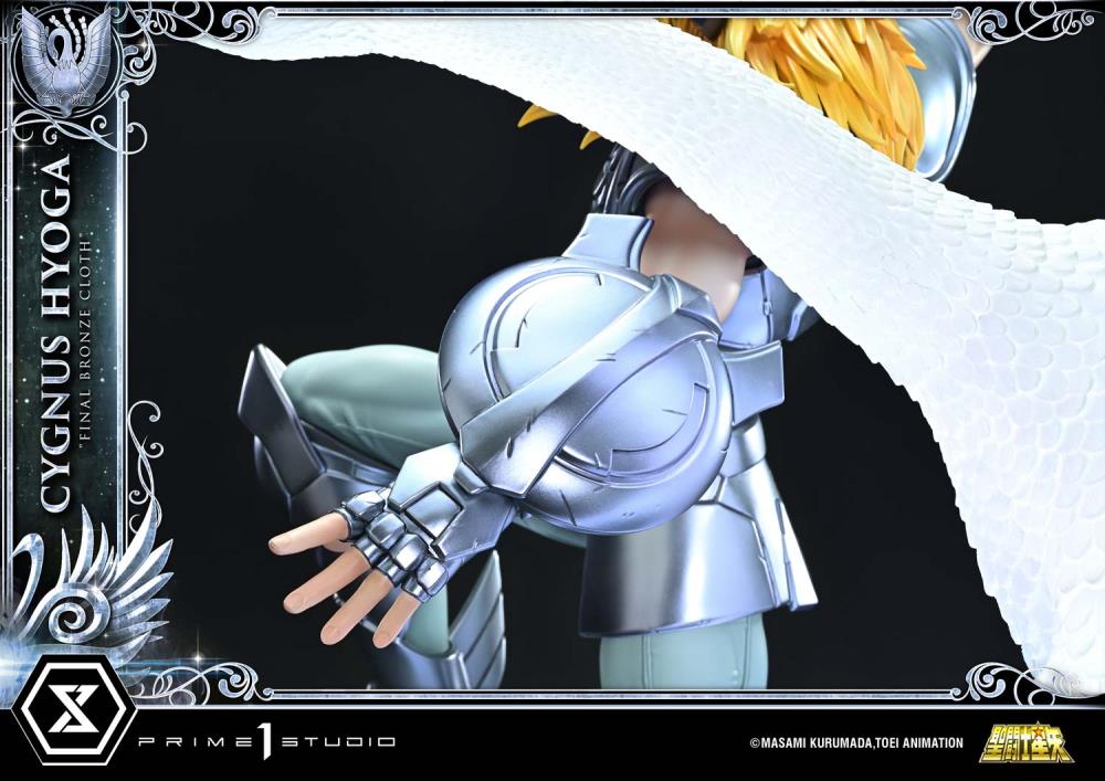 Saint Seiya Premium Masterline Cygnus Hyoga "Final Bronze Cloth" (Bonus Ver.) 1/4 Scale Limited Edition Statue Gallery Image 27